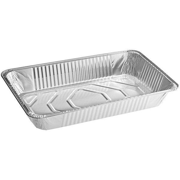 (2FP) Foil Steam Table Pan Deep 3 3/8" Depth - Full Size Deep - 50/Case