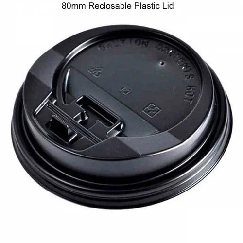 98mm / 10 to 24 oz Coffee cups Lids - 1000pcs