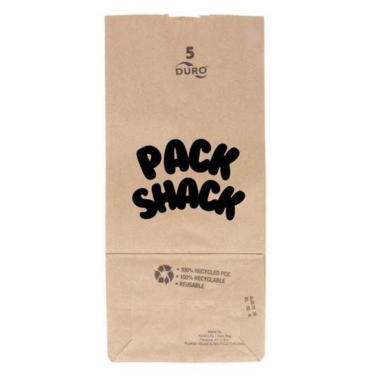 (PG6) Duro 5 lb. Brown Paper Bag - 500/Bundle