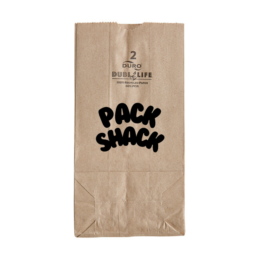 (PG3) Duro 2 lb. Brown Paper Bag - 500/Bundle